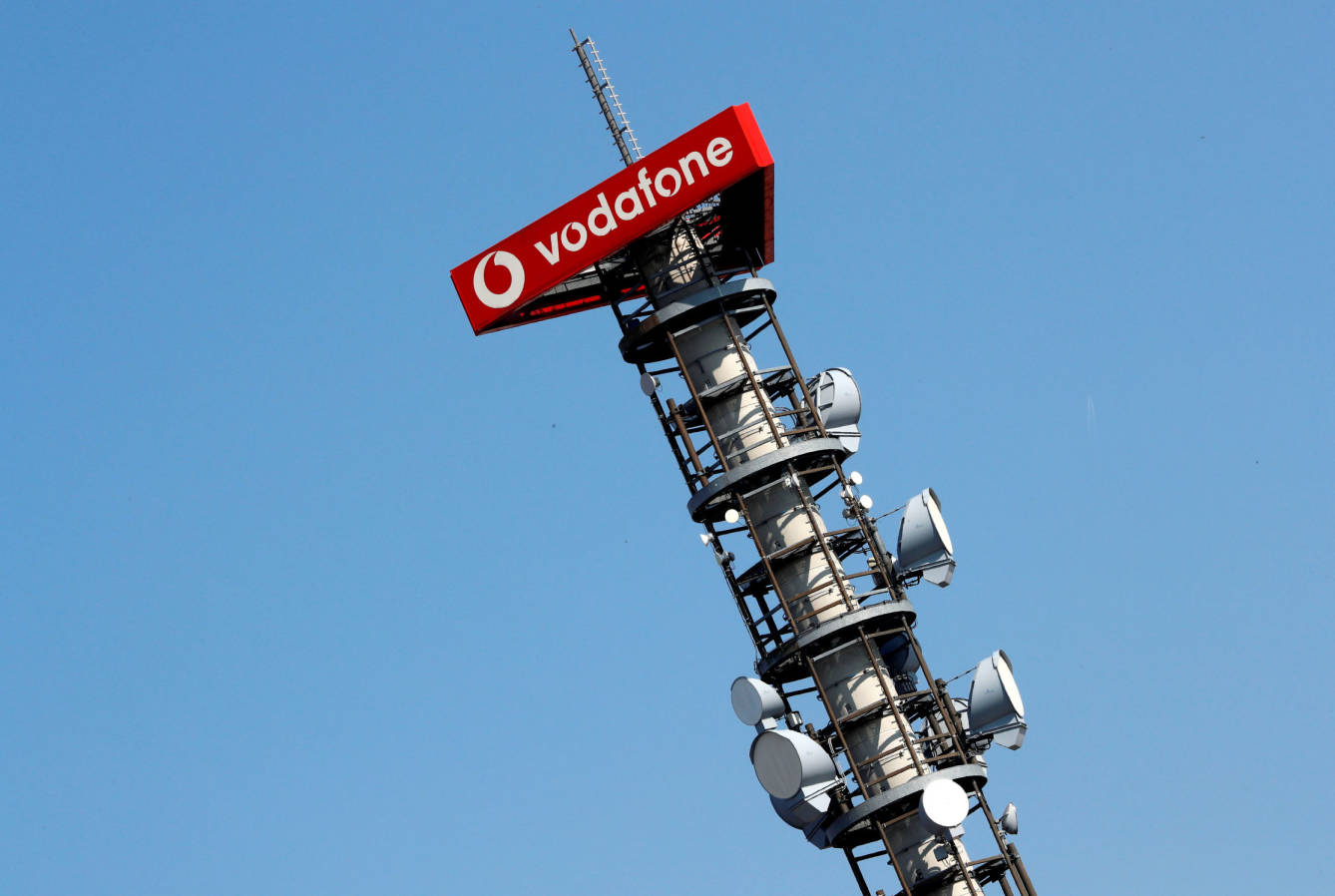 Vodafone logo.  (Reuters) 