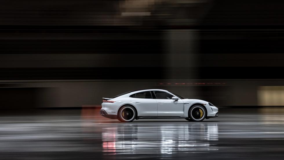 Porsche Taycan sets a Guinness world record