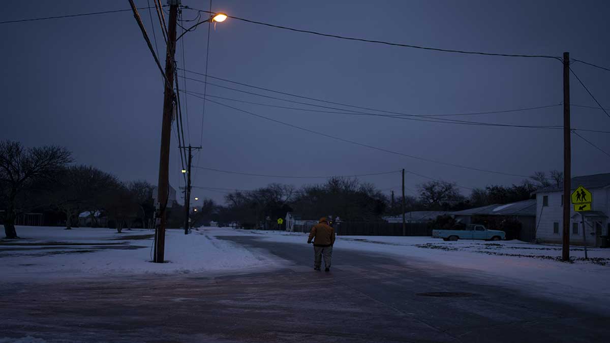 In Texas, the cold wave affected thousands of homes due to power cuts