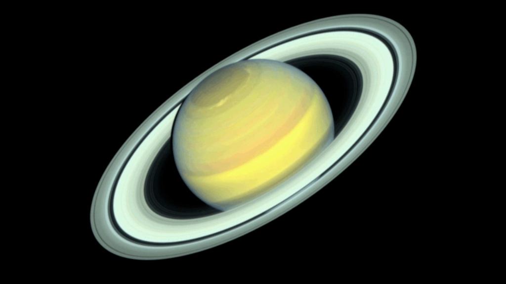 NASA shares the seasonal color change on Saturn