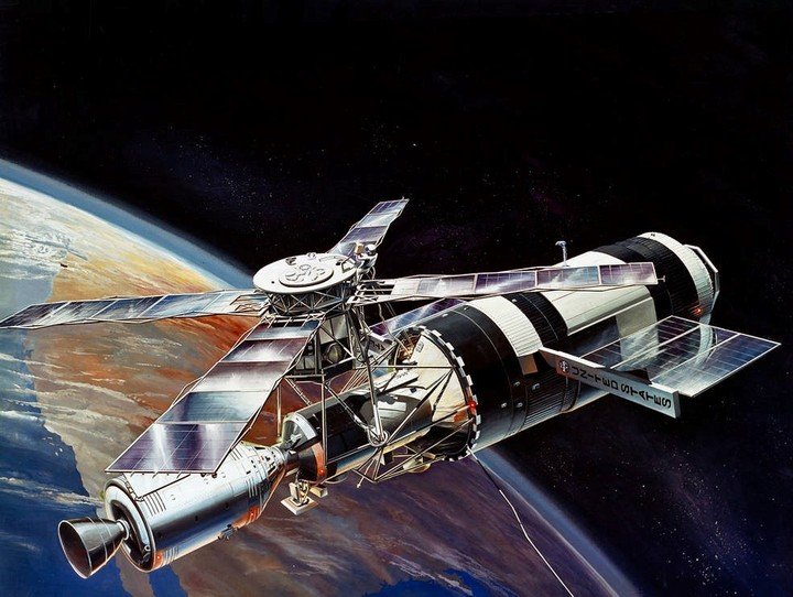 The true story of Skylab 4. Photo: NASA