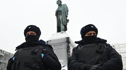 Russian policemen.  File image.  Kirill Kudryavtsev / Agence France-Presse