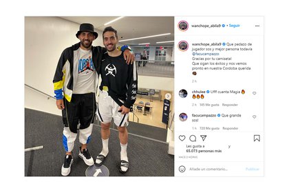 Wanchope posted with Campazzo