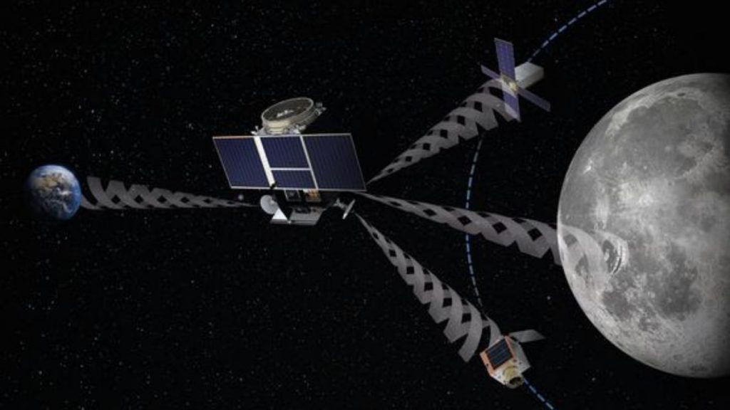 Luna constelación satélites GPS Skype ESA misiones