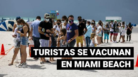 Miami Beach: The favorite place for tourists from Latin America to get a COVID-19 vaccine