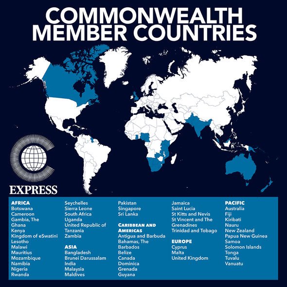 Commonwealth member states.