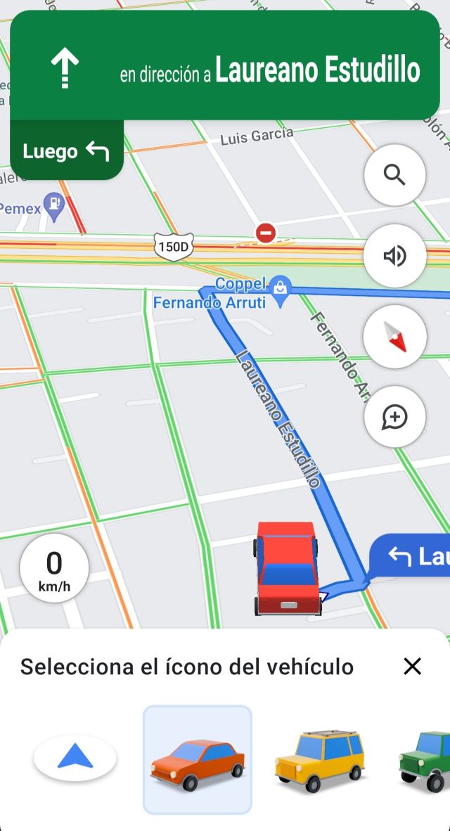 Google Maps hides many secrets.  This time we will reveal the trick with which you can customize your car and home icon