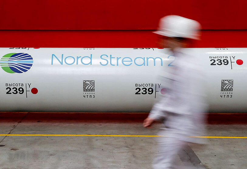 North-Stream gas pipeline - Russia