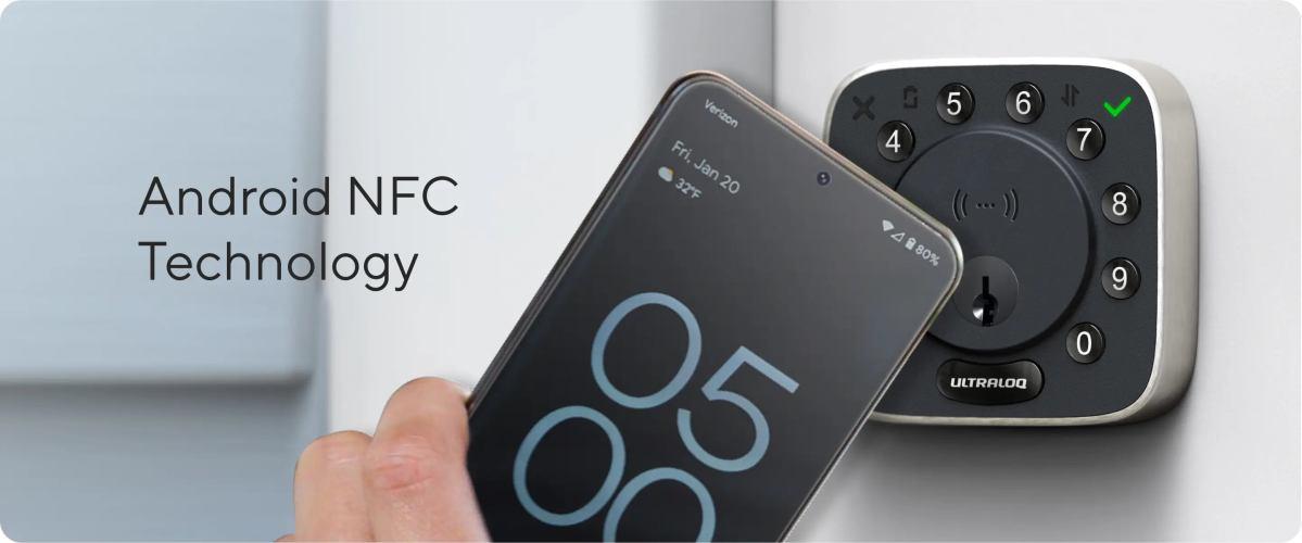Ultraloq Bolt NFC Update: Open each Android phone