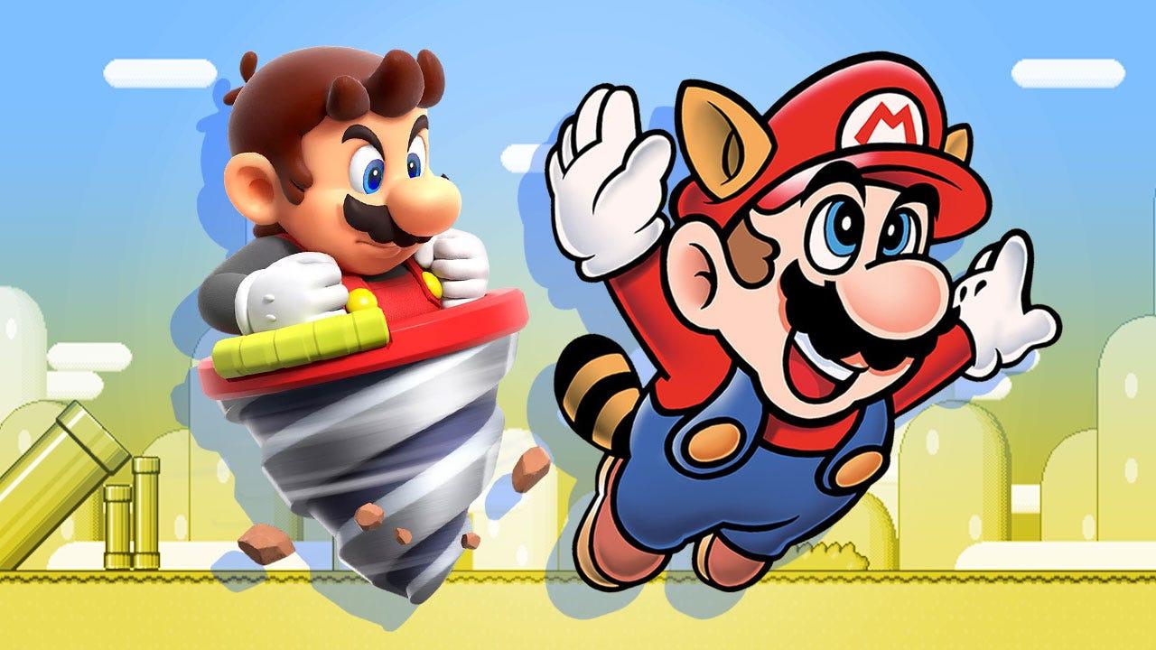 Any two swimmel Mario platform, grad-