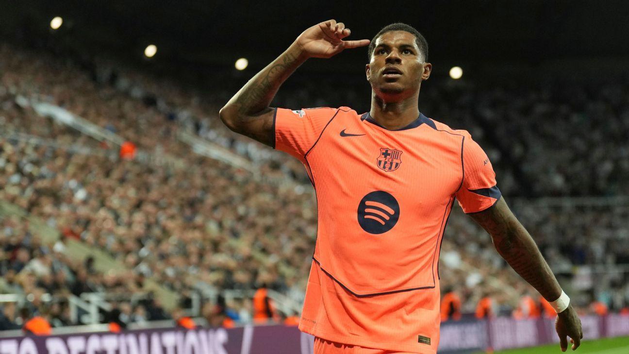 Marcus Rashford closed the noise with Brace Brace to Barcelona: minutes in a week UCL -