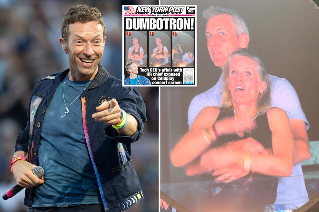 Chris Martin Courts again scandal again in the first emission of astronomical ki...