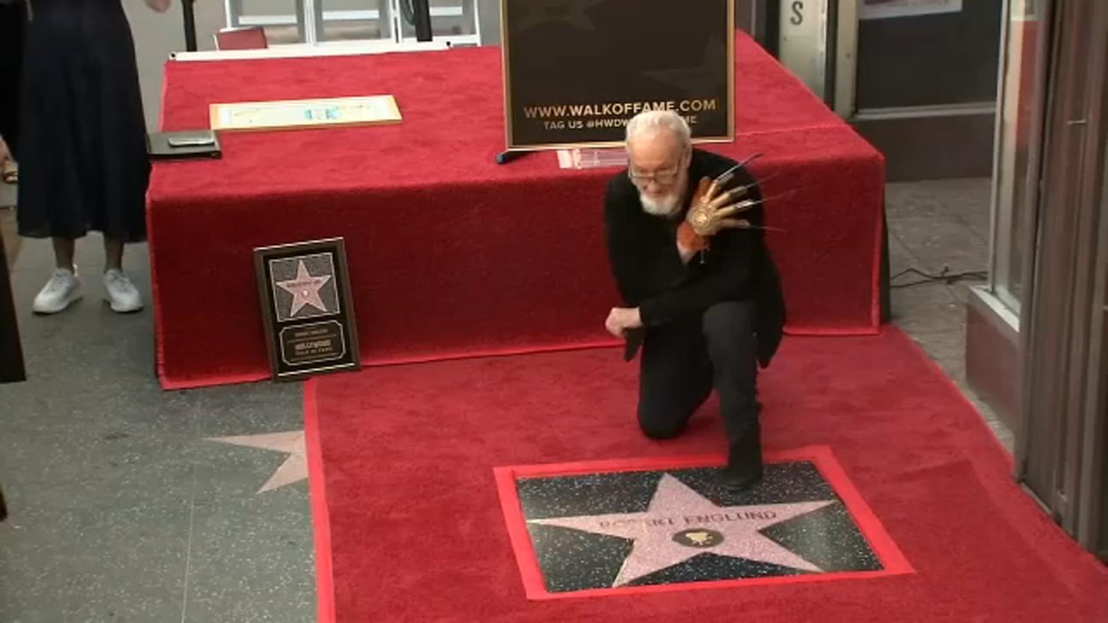 From 'Nightmare on Elm Street' to Hollywood celebration, actor Robert Englund unveils star on Walk o...