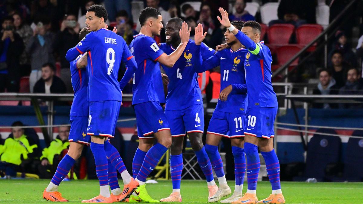 Double Mbappé und Olise Shine: Frankreich holt sich das WM-Ticket -
