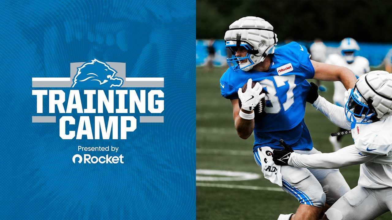 10 Detroit Lions stands in experience with experience 2025 training camps