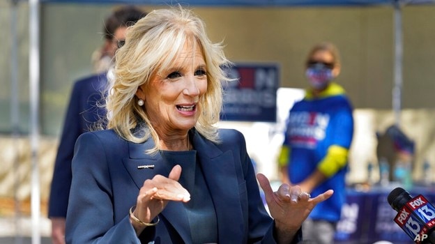 Jill Biden, first lady with two jobs |  Voice of America