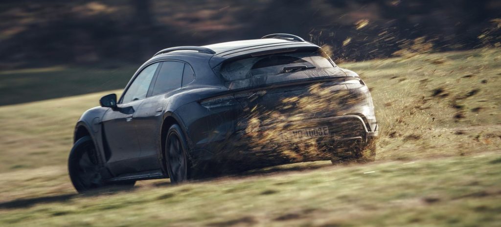 The Porsche Taycan Cross Turismo is entering the final testing phase