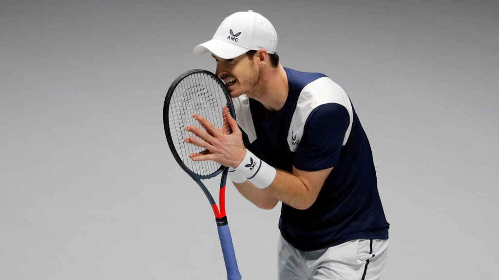 Andy Murray, at the 2019 Davis Cup