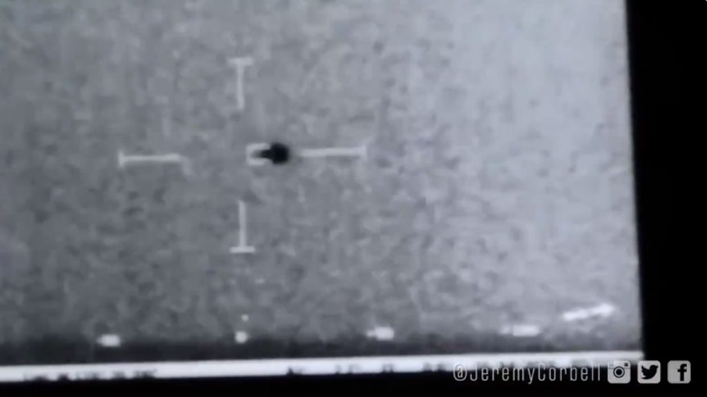 Filtered video of a UFO recorded by the US Navy