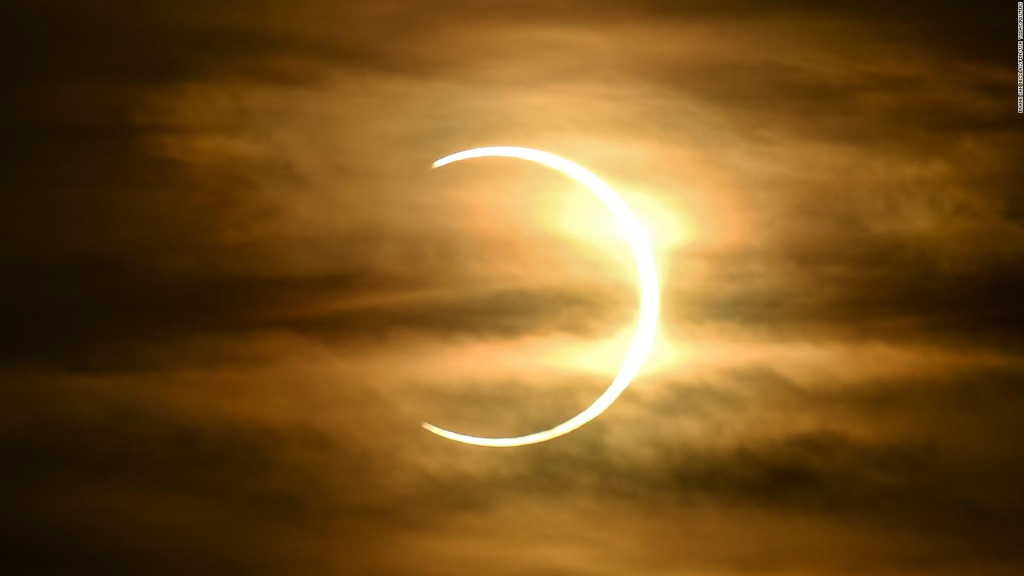On June 10, there is an annular solar eclipse