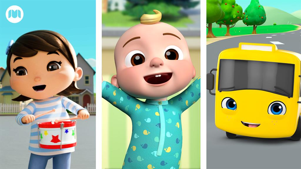 Popular children's shows from Moonbug Entertainment come to the BBC