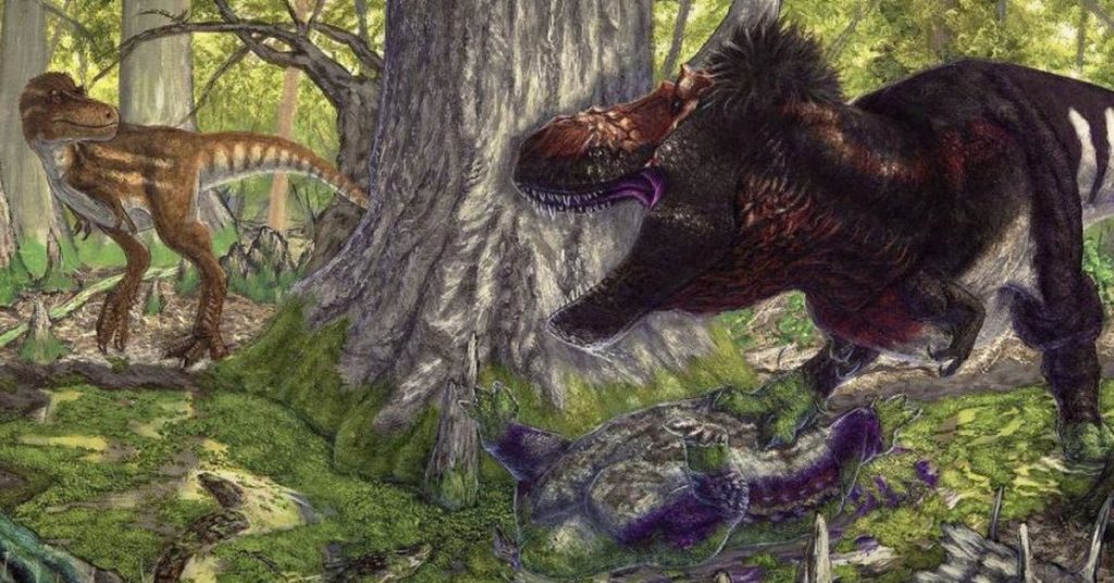 Science.  - When T. Rex took control, average predators disappeared