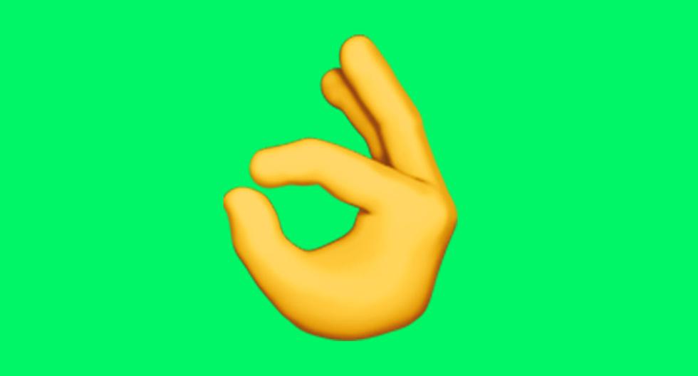 WhatsApp: What does the "O" hand emoji mean?  |  OK hand |  Meaning |  Applications |  Applications |  Smartphone |  Mobile phones |  viral |  trick |  Tutorial |  United States |  Spain |  Mexico |  NNDA |  NNNI |  Spor-Play