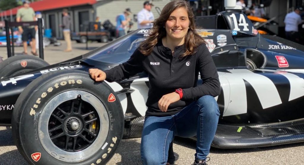 Tatiana Calderon will drive an Indy car in the US