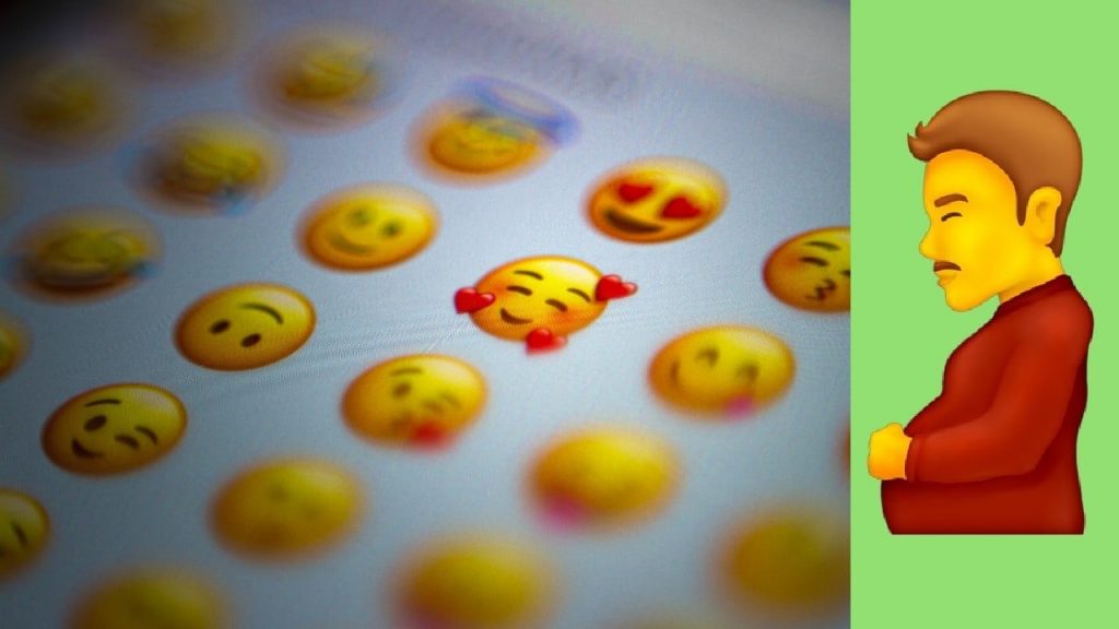 Llegan los nuevos emojis inclusivos: Incluyen un hombre embarazado