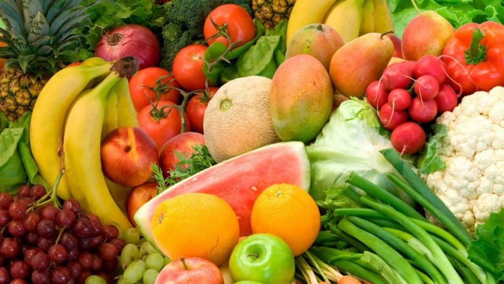Fruit and vegetable shipments totaled $2,801 million between January and July