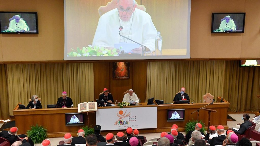 Pope: The Synod is the path of the Church.  Listen to the spirit and brotherhood