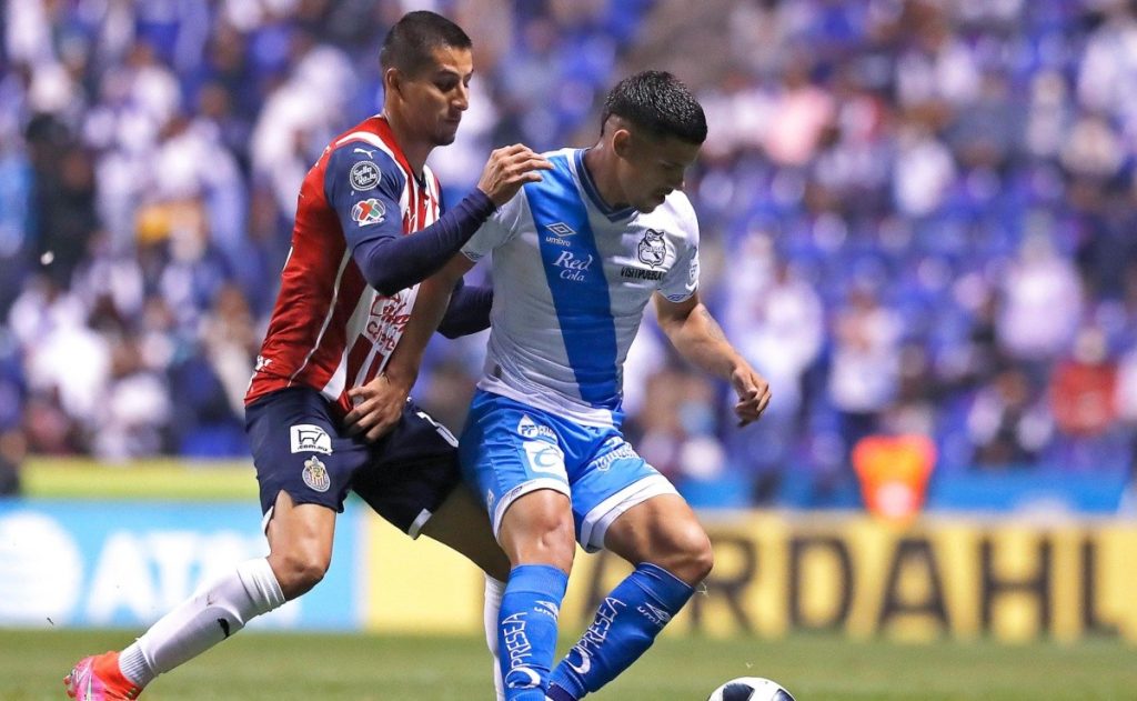 Chivas vs.  Puebla on the appendix