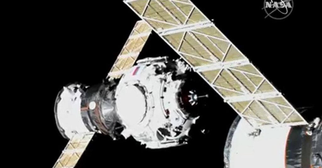 Science.  New Russian docking unit on the space station