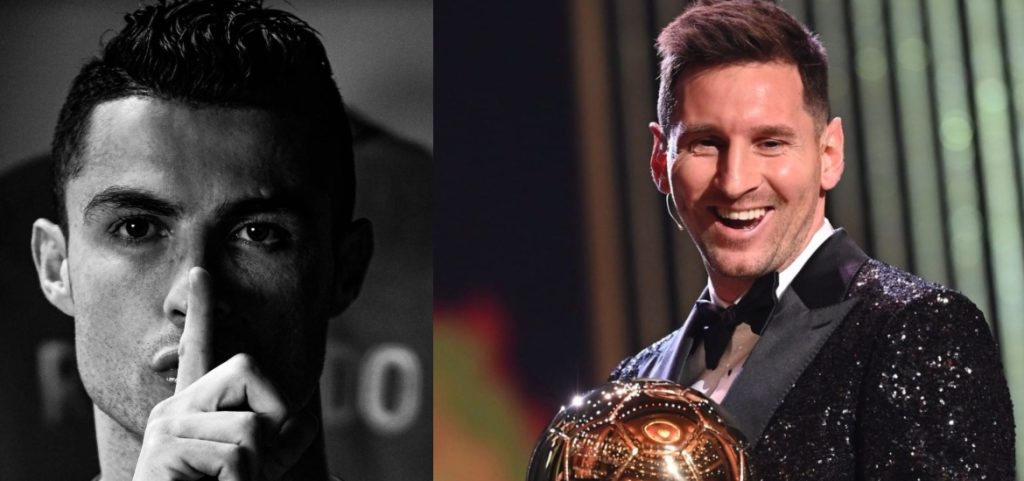 He didn't keep it: Cristiano Ronaldo's comment on the 2021 Ballon d'Or Lionel Messi sparked a lot of controversy