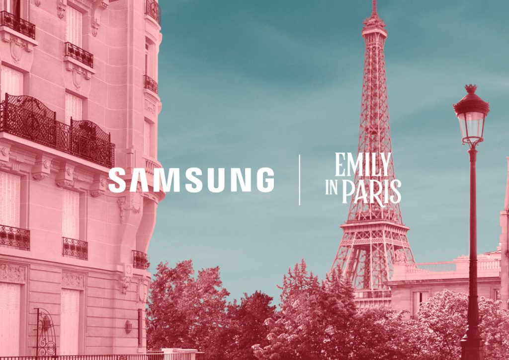 Samsung collaborates with Netflix to bring premium style and innovative technology to Emily's second season in Paris
